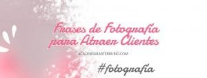 Frases de Fotografía