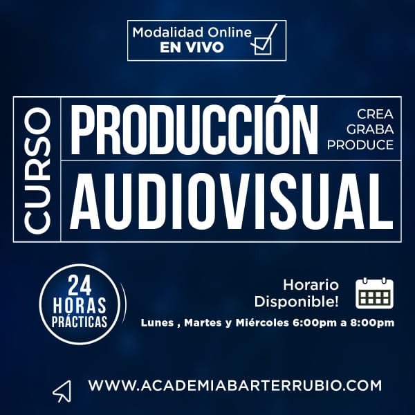 CURSO DE PRODUCCIÓN AUDIOVISUAL EN NEW YORK