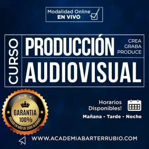 Cursos de Producción Audiovisual España