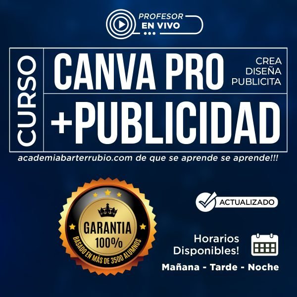 Curso Canva Pro Estados Unidos