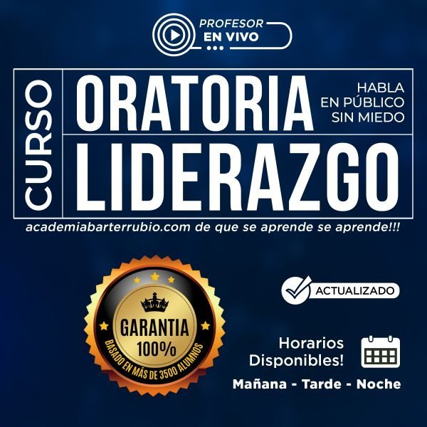 Curso Oratoria y Liderazgo USA