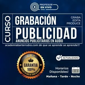 Curso Grabación de Anuncios Publicitarios USA