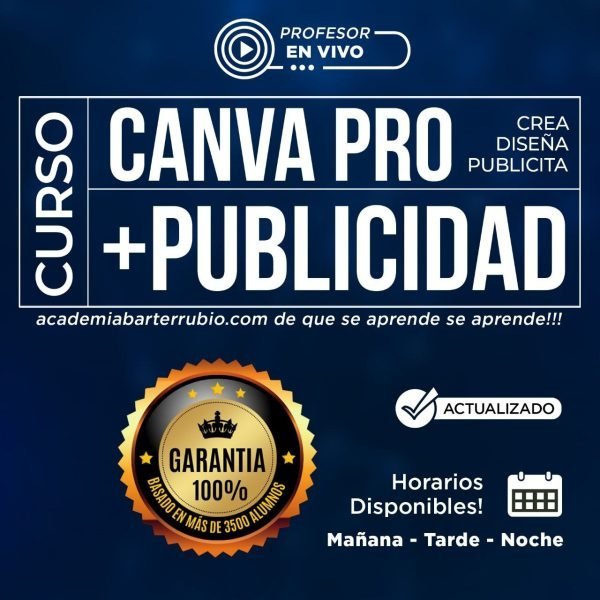 Curso Canva Pro CUENCA – ECUADOR