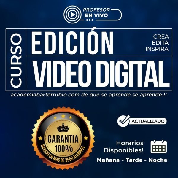 Curso Edición de Video CUENCA – ECUADOR