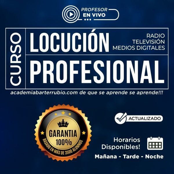 Curso Locución Profesional ALEMANIA