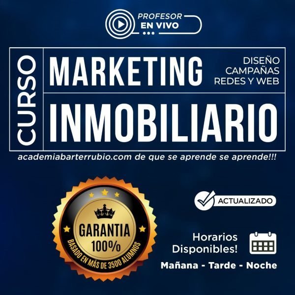 Curso Marketing Inmobiliario ALEMANIA