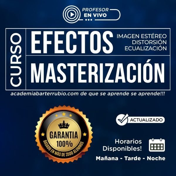 Curso Masterización ALEMANIA