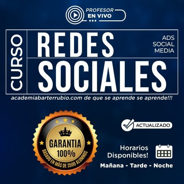 Curso Redes Sociales EL SALVADOR