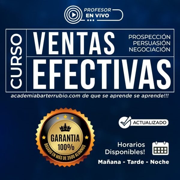 Curso Ventas Efectivas EL SALVADOR