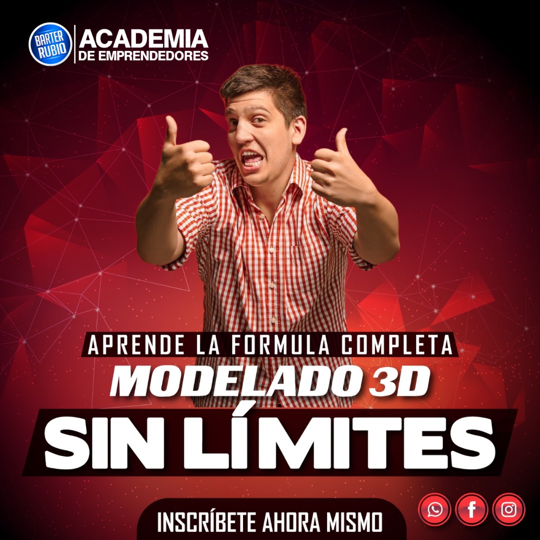 Curso de modelado 3d en Cuenca Ecuador