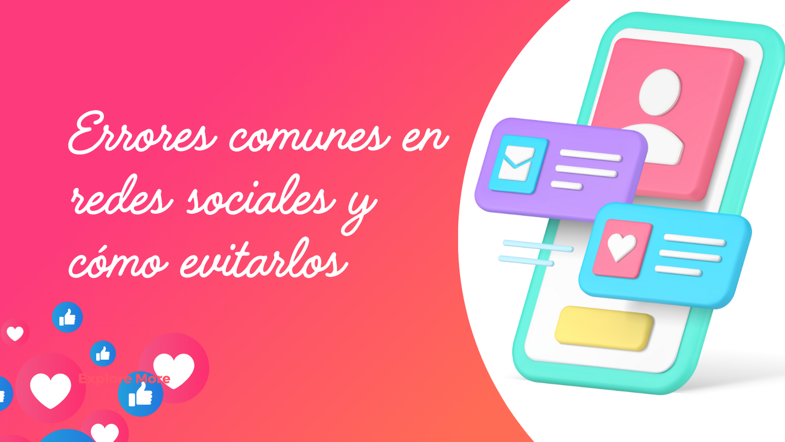 Errores comunes en redes sociales y cómo evitarlos