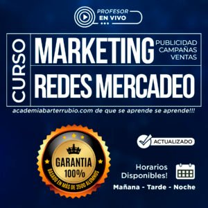 Curso Marketing Digital para Redes de Mercadeo con AVAL Senescyt