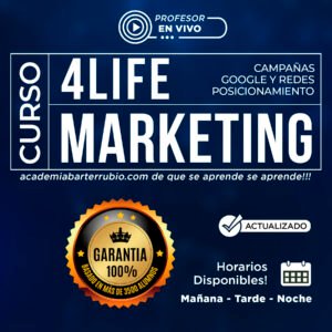 Curso 4Life Marketing y Publicidad Digital con AVAL Senescyt