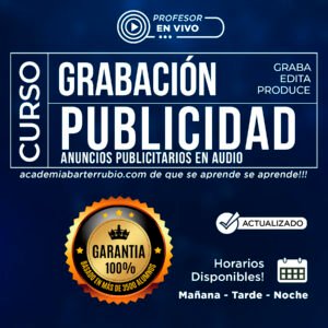 Curso Grabación de Anuncios Publicitarios PUERTO RICO