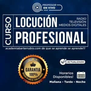 Curso Locución Profesional USA Anchorage