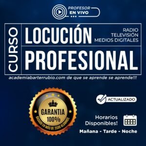 Curso Locución Profesional USA Colorado Springs