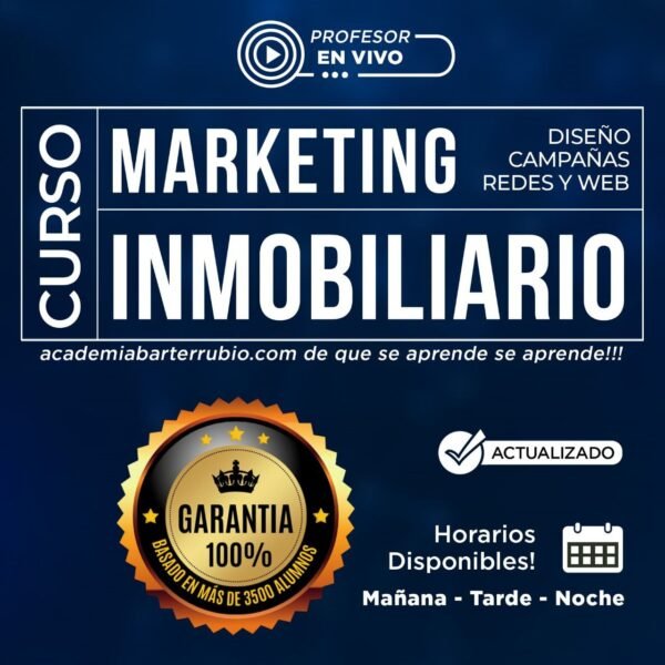 Curso Marketing Inmobiliario USA Los Angeles
