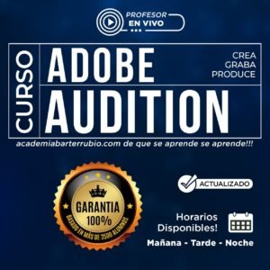 Curso Adobe Audition USA aurora hartford